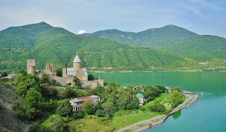Ananuri Fortress. Georgia.