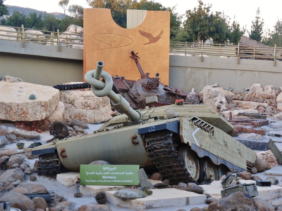 Mleeta - War museum run by Hezbollah. Lebanon.