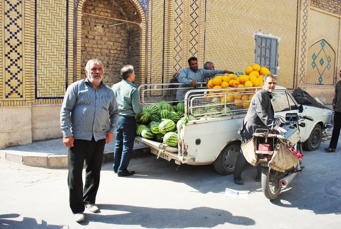 Iran - a street scene.