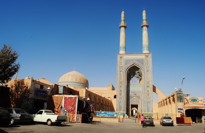 Iran - Khomeini mosque in Yazd.