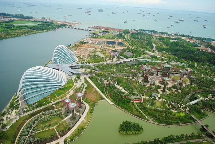 Gardens by the Bay. Singapore.