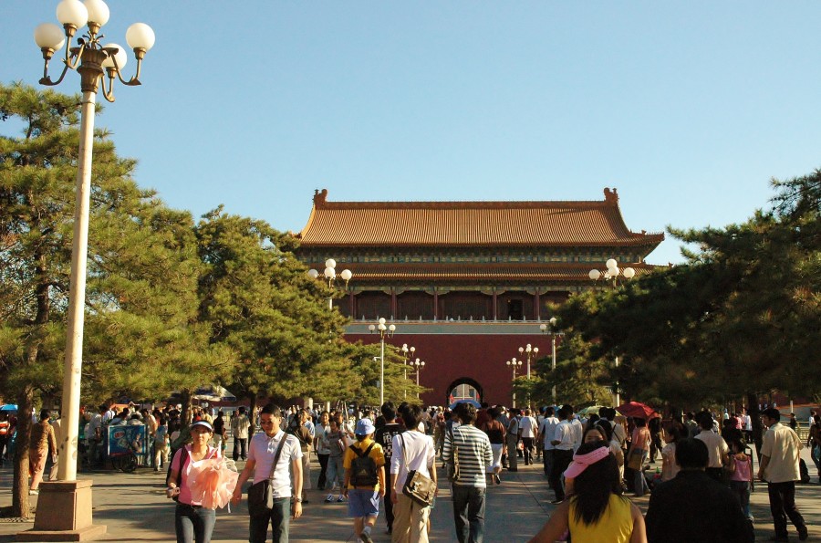In the Forbidden City, Beijing, China.