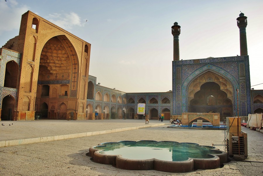 Jameh Mosque in Bazar-e Bozorg. Esfahan; Iran.