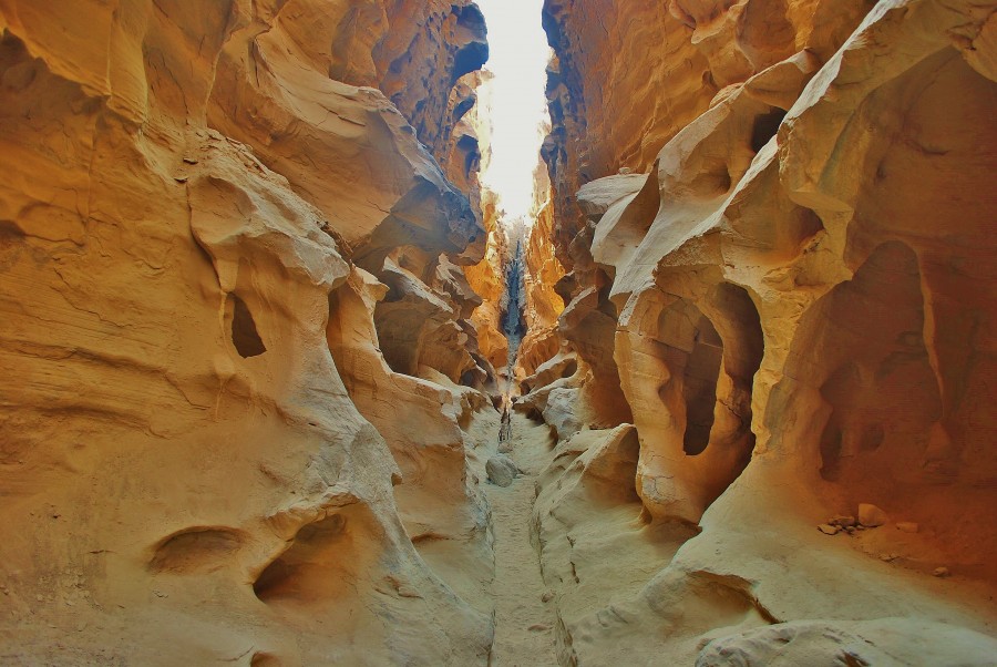 Char Kukh canyon on Qeshm Island. Iran.