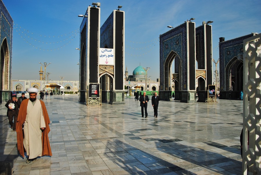 Haram Temple Complex in Mashhad City, Iran.