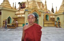 Birma - mnich.