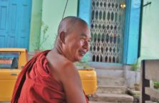 Birma - mnich.