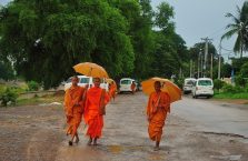 Kambodża - mnisi.