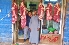 Jordania - sprzedawcy mięsa.