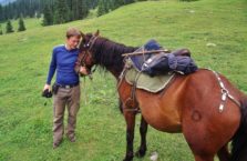 Kirgistan - z moim koniem.