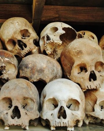 The Khmer Rouge regime