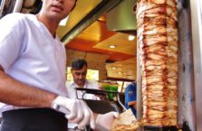 Turkey - kebab seller.
