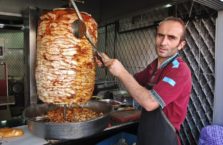 Turkey - kebab seller.