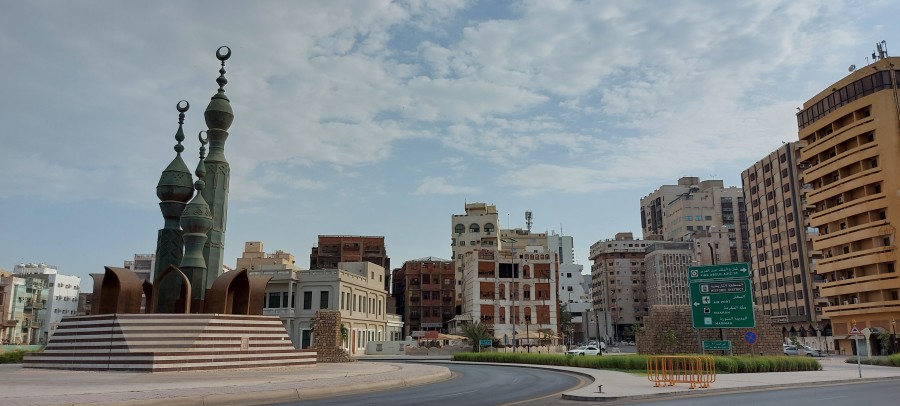 Jeddah, Old City. Saudi Arabia.