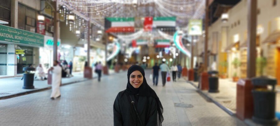 Kuwait Arab girl