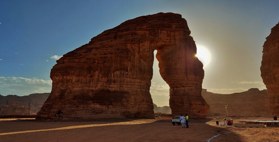 Elephant Rock Saudi Arabia.