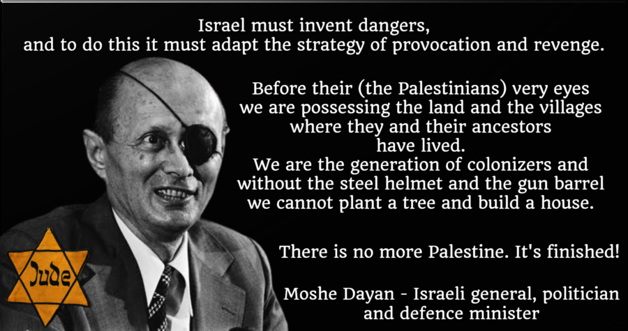 Moshe Dayan Israel Palestine